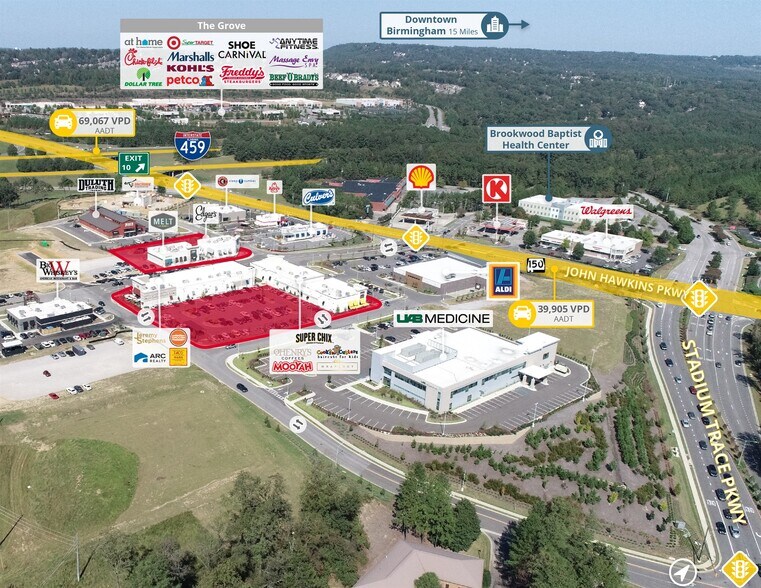 More Photos Of 5220 Peridot Pl, Hoover Storefront For Lease