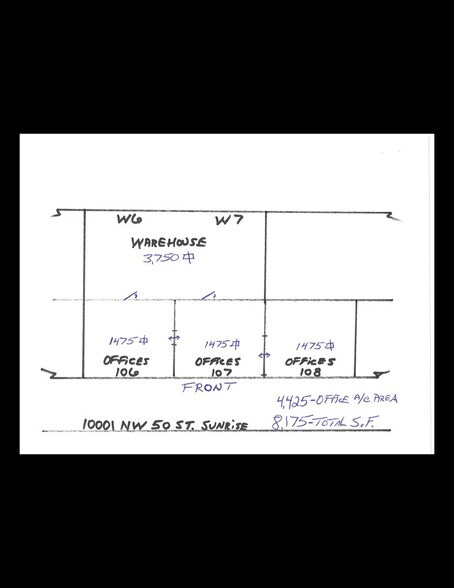 More Photos Of 10001 NW 50th St, Sunrise Light Manufacturing For Lease