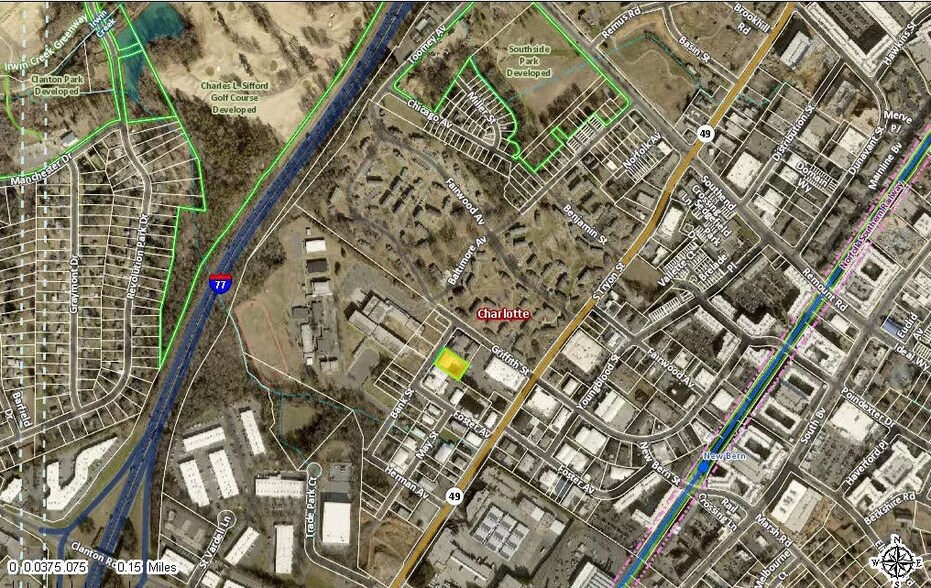 More Photos Of 3013 Bank St, Charlotte Showroom For Sale