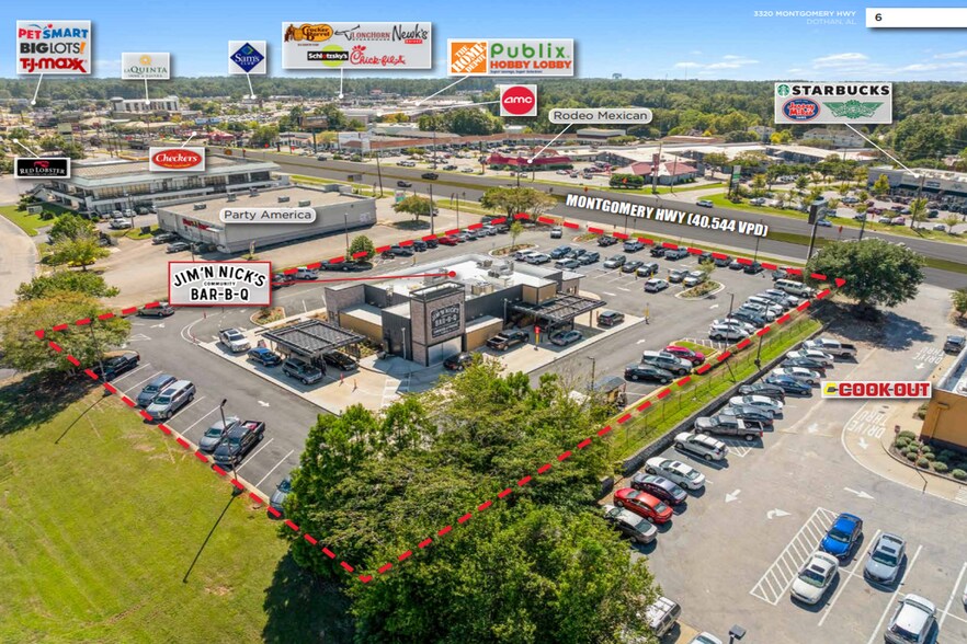 More Photos Of 3320 Montgomery Hwy, Dothan Restaurant For Sale