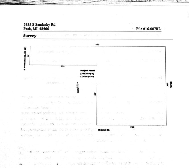 More Photos Of 5335 S.Sandusky Rd Rd, Peck Flex For Sale