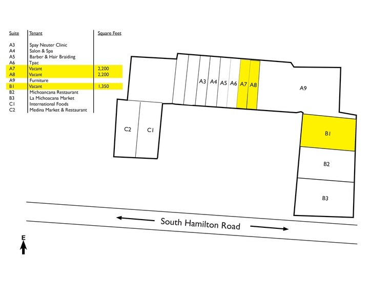 More Photos Of 3116-3160 S Hamilton Rd, Columbus Storefront Retail Office For Lease