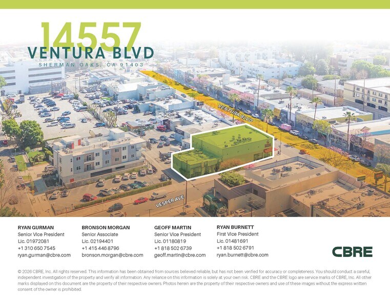 More Photos Of 14557 Ventura Blvd, Sherman Oaks Storefront For Lease