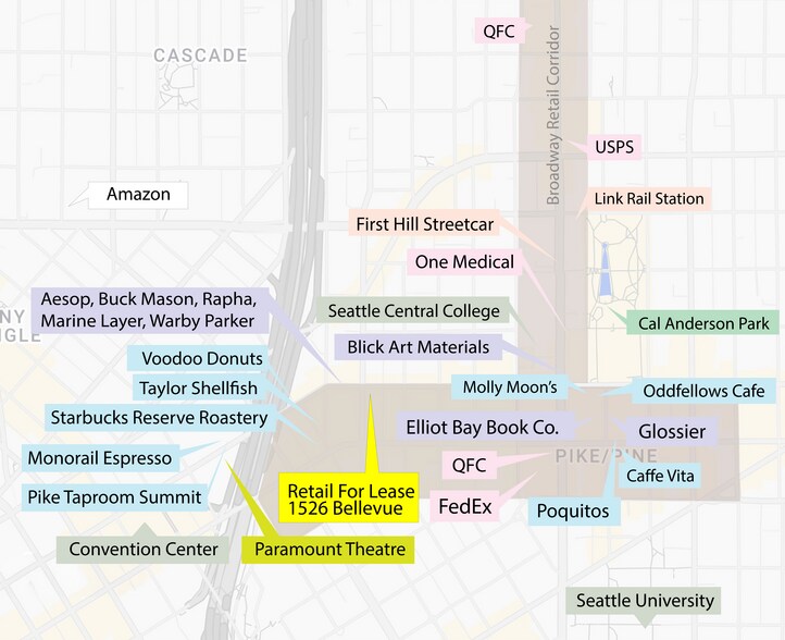 More Photos Of 401 E Pine St, Seattle Freestanding For Lease