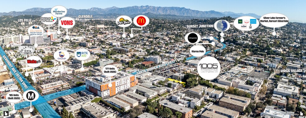 More Photos Of 1005 N Madison Ave, Los Angeles Storefront Retail Office For Sale