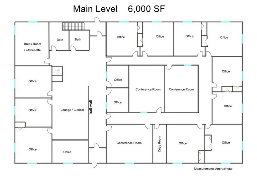 More Photos Of 2030 N Seminary, Woodstock Office For Lease