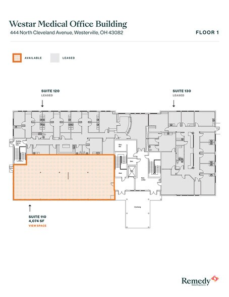 More Photos Of 444 N Cleveland Ave, Westerville Medical For Lease