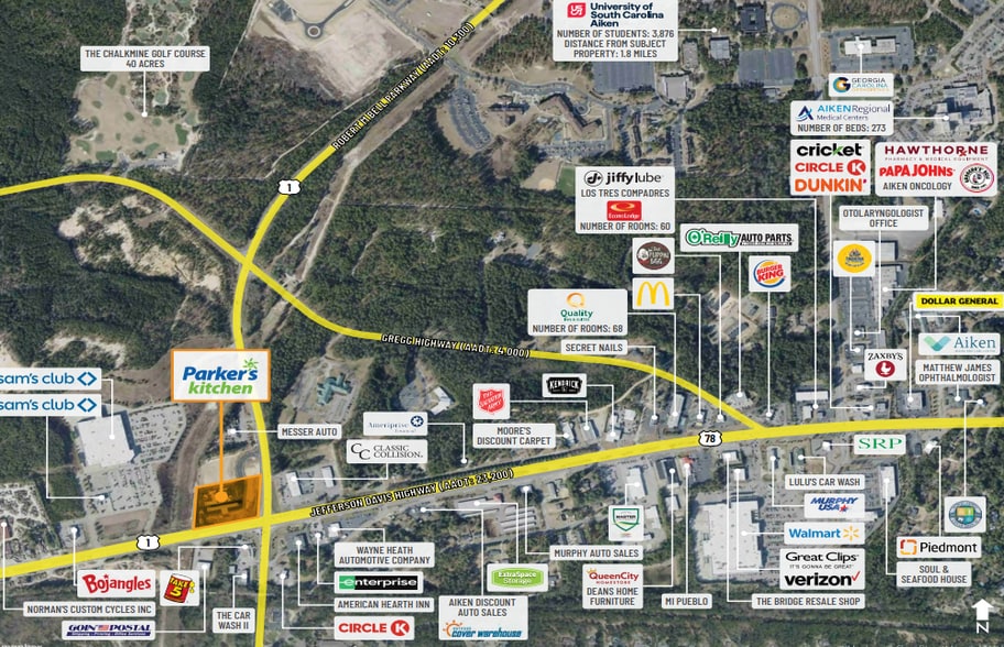 More Photos Of 140 Jefferson Davis Hwy, Aiken Convenience Store For Sale