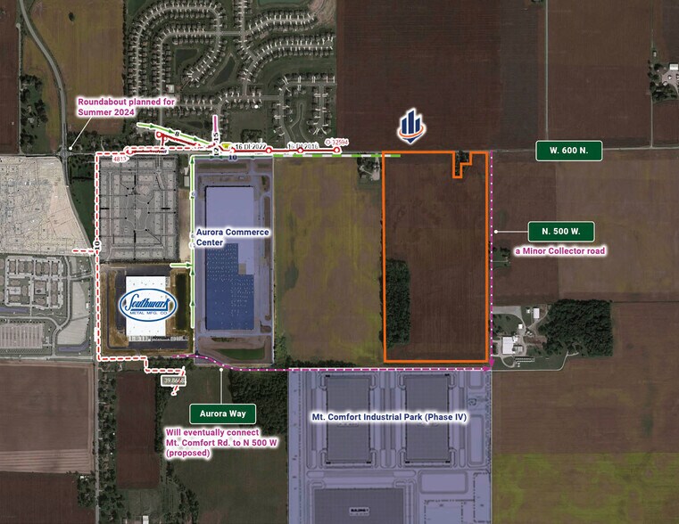 More Photos Of 600 W, McCordsville Land For Sale