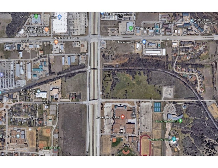 Primary Photo Of President George Bush Tpke @ Main Street, Rowlett Land For Sale