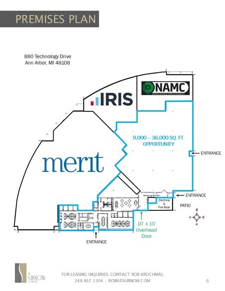 More Photos Of 880 Technology Dr, Ann Arbor Light Distribution For Lease