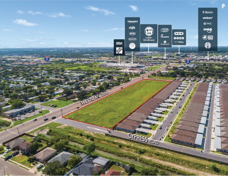 More Photos Of 1805 N. Westgate Drive, Weslaco Land For Sale