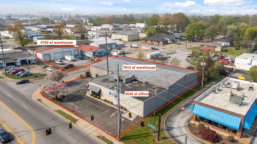 Primary Photo Of 1801 E 23rd St, Chattanooga Light Distribution For Lease