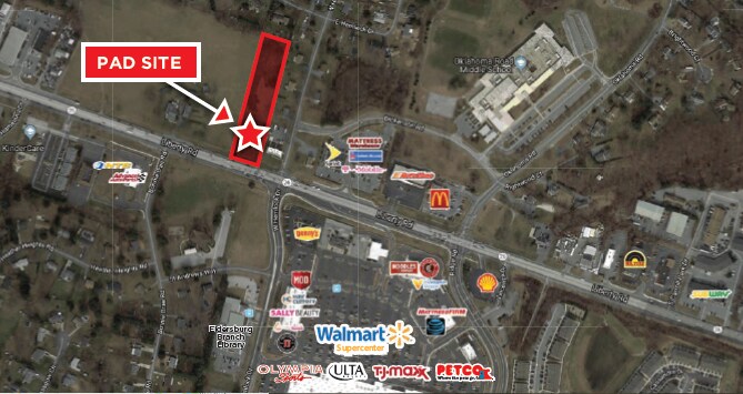 Primary Photo Of 1660 Liberty Rd, Eldersburg Land For Lease