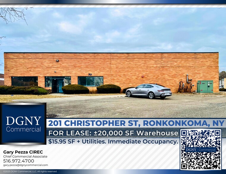 Primary Photo Of 201 Christopher St, Ronkonkoma Manufacturing For Lease