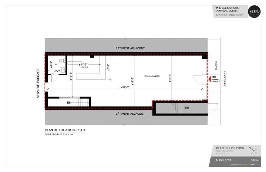 More Photos Of 1487-1493 Av Laurier E, Montréal Storefront Retail Residential For Lease