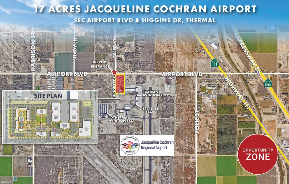 Primary Photo Of 86155 Airport Blvd, Thermal Land For Sale