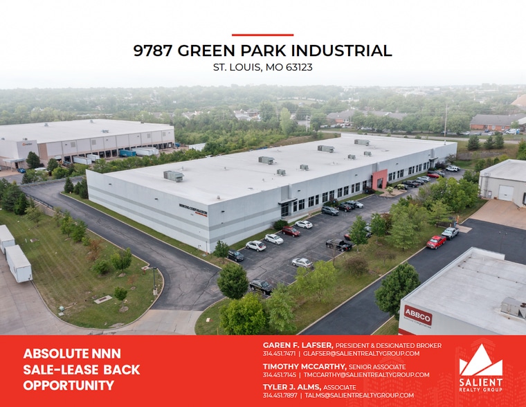 Primary Photo Of 9787 Green Park Industrial Dr, Saint Louis Manufacturing For Lease