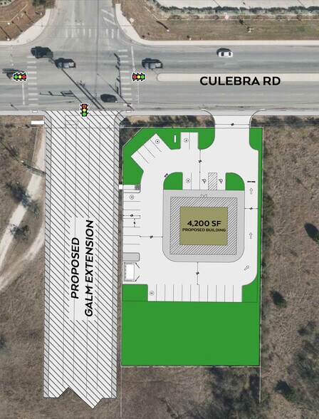 More Photos Of Galm & Culebra Rd, San Antonio Land For Lease