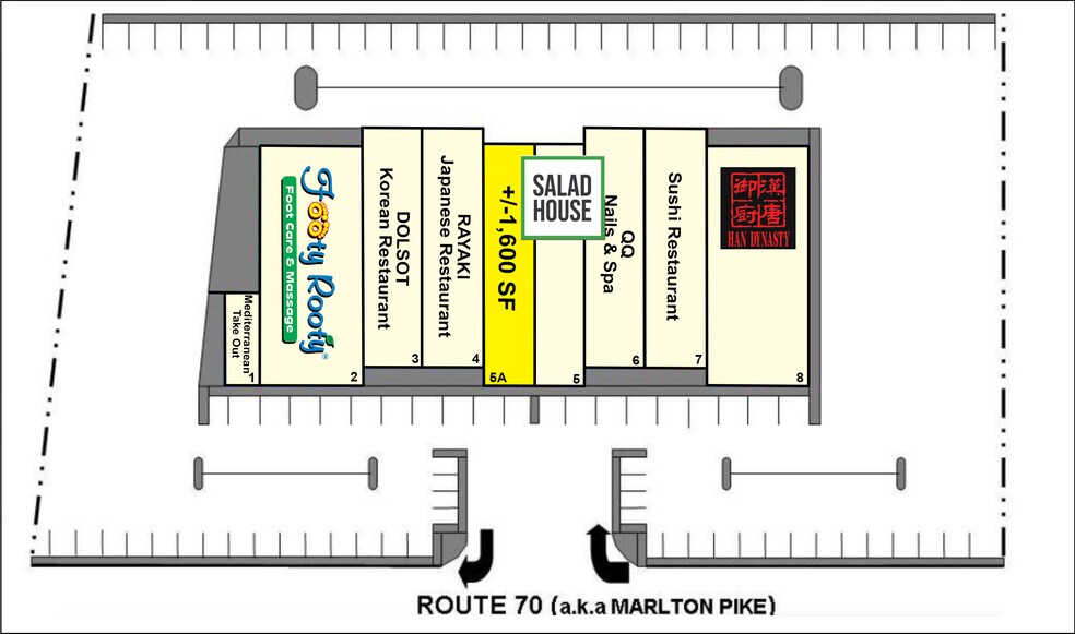 More Photos Of 404 Marlton Pike E, Cherry Hill Unknown For Lease