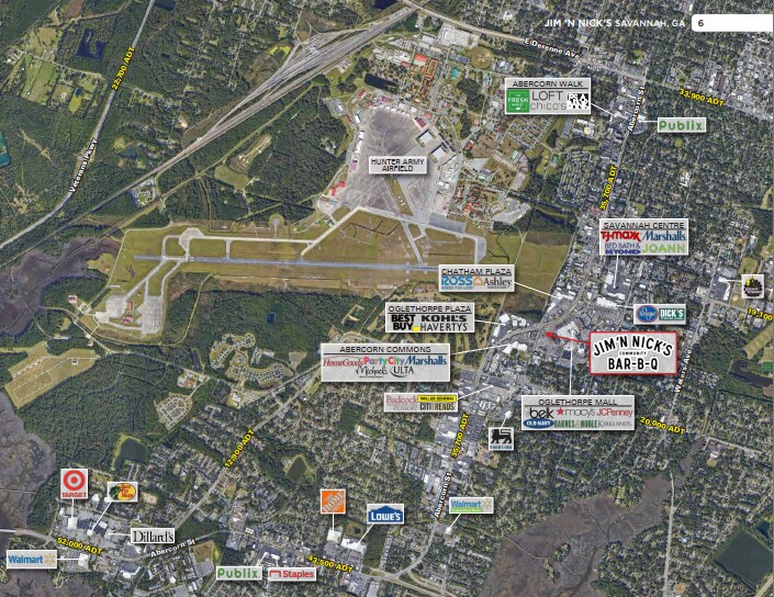 More Photos Of 7822 Abercorn St, Savannah Restaurant For Sale