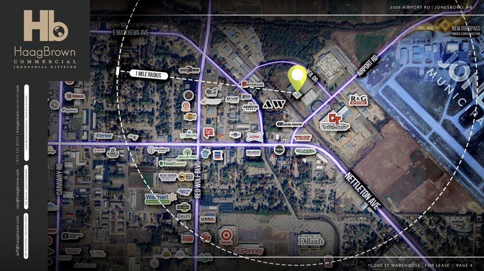 More Photos Of 3506 Airport Rd, Jonesboro Industrial For Lease