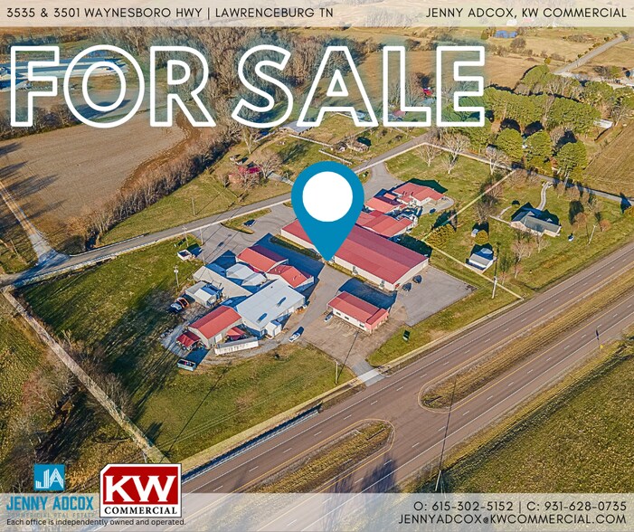 Primary Photo Of 3535 Waynesboro Hwy, Lawrenceburg Industrial For Sale