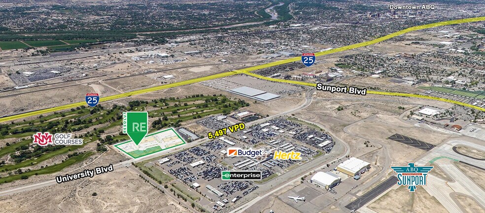 More Photos Of 1610 & 1620 Airtech Ct SE, Albuquerque Land For Sale