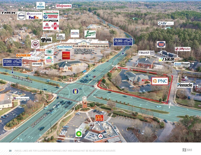 999 High House Rd, Cary, NC 27513 Bank For Sale