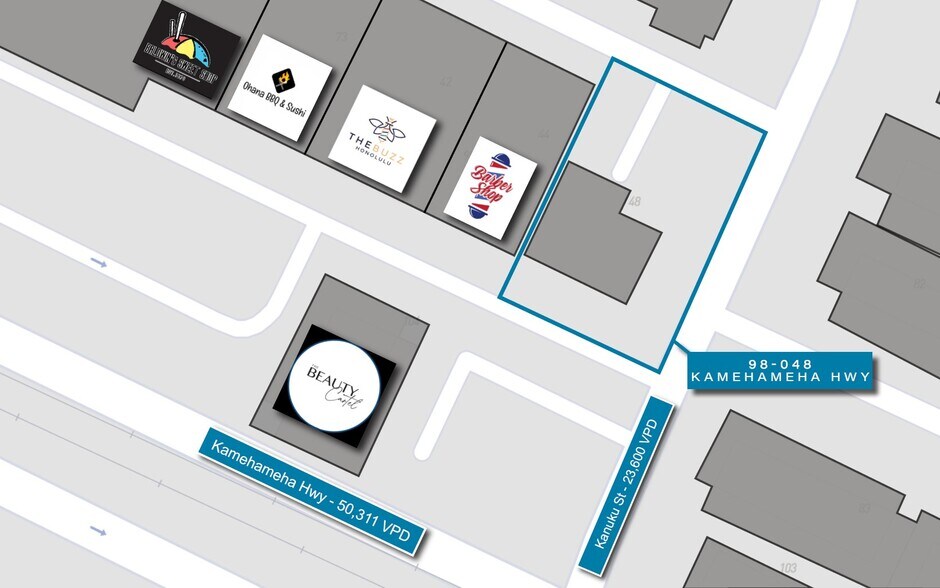 More Photos Of 98-048 Kamehameha Hwy, Aiea Land For Lease