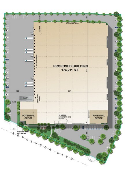 Primary Photo Of 1355 Sepulveda Blvd, Torrance Distribution For Lease