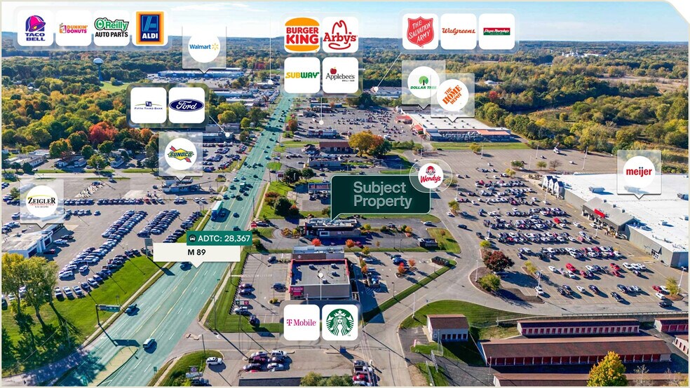 More Photos Of 1185 M-89, Plainwell Fast Food For Sale