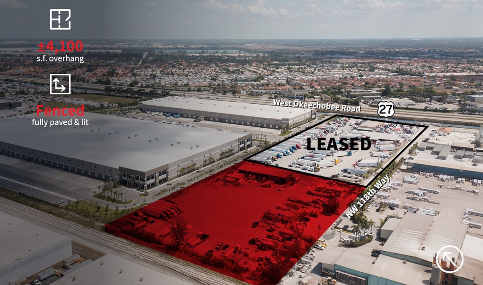 Primary Photo Of 11500 NW 118th Way, Medley Land For Lease