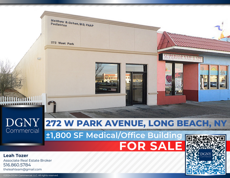 Primary Photo Of 272 W Park Ave, Long Beach Medical For Sale