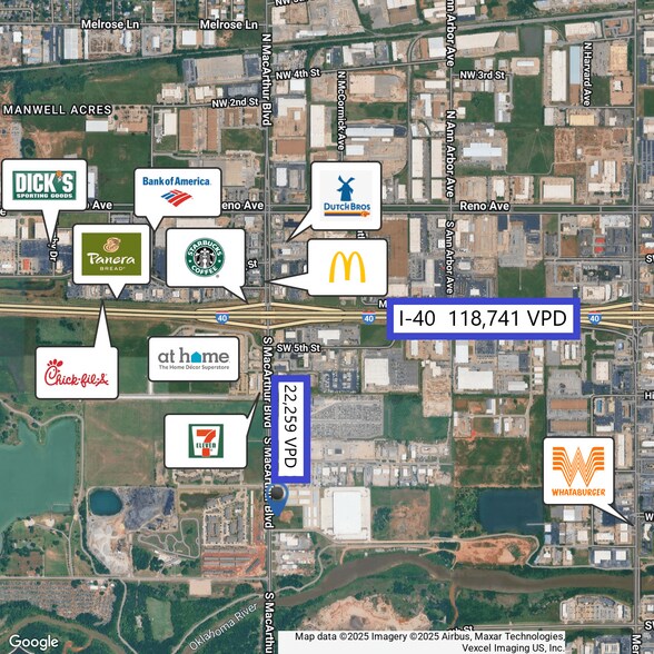 More Photos Of 1302 S MacArthur Blvd, Oklahoma City Land For Lease