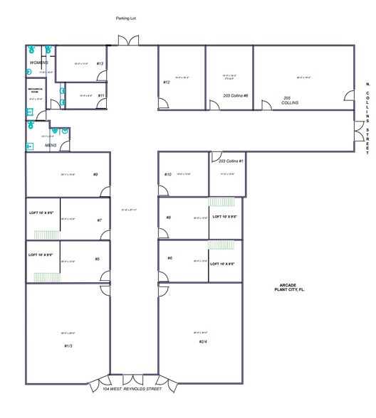 More Photos Of 104 W Reynolds St, Plant City Storefront Retail Office For Sale