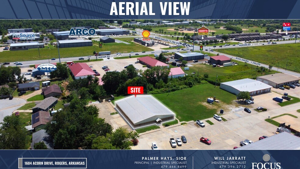 More Photos Of 1604 W Acorn Dr, Rogers Industrial For Lease