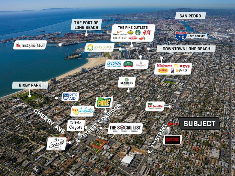 More Photos Of 1837 E 7th St, Long Beach Restaurant For Lease