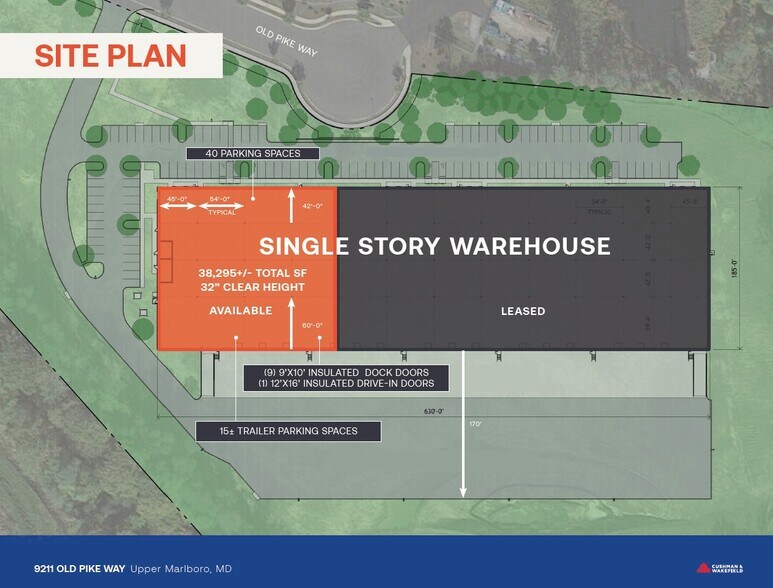 More Photos Of 9211 Old Pike Way, Upper Marlboro Warehouse For Sale