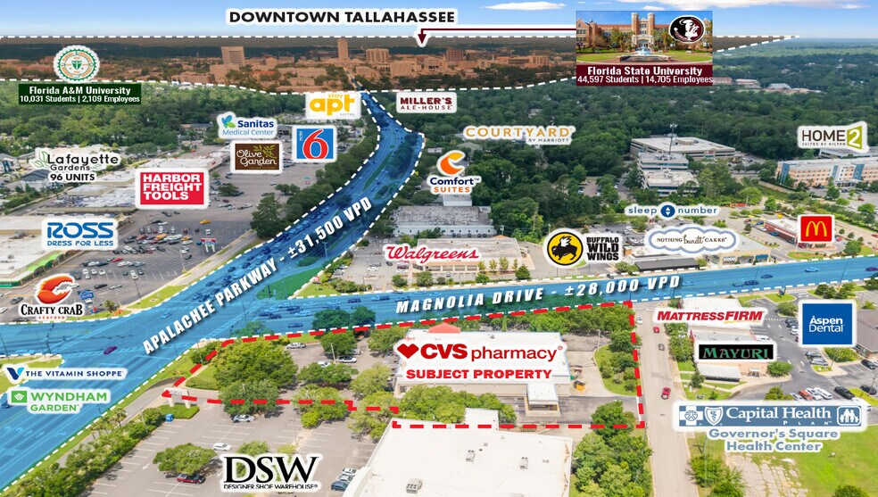 More Photos Of 1300 Apalachee Pky, Tallahassee Drugstore For Sale