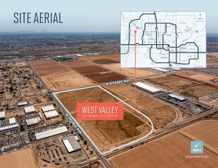 Primary Photo Of SWC Dysart Rd & Peoria Ave, El Mirage Distribution For Sale