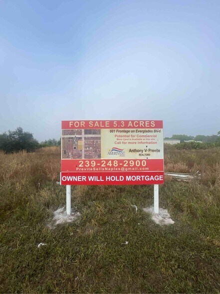Primary Photo Of Everglades Blvd E, Naples Land For Sale