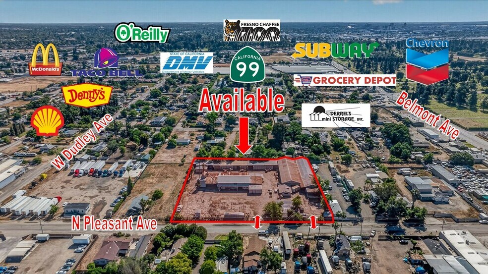 Primary Photo Of 708 N Pleasant Ave, Fresno Warehouse For Sale