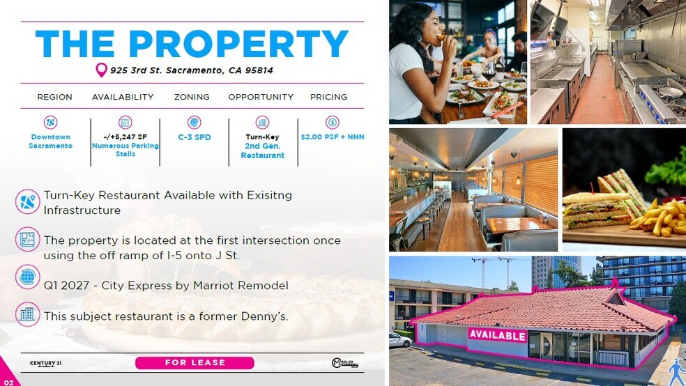 More Photos Of 925 3rd St, Sacramento Restaurant For Lease