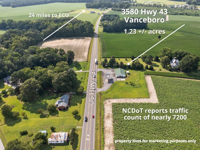 Primary Photo Of 3560 NC Hwy 43 Hwy N, Vanceboro Convenience Store For Sale