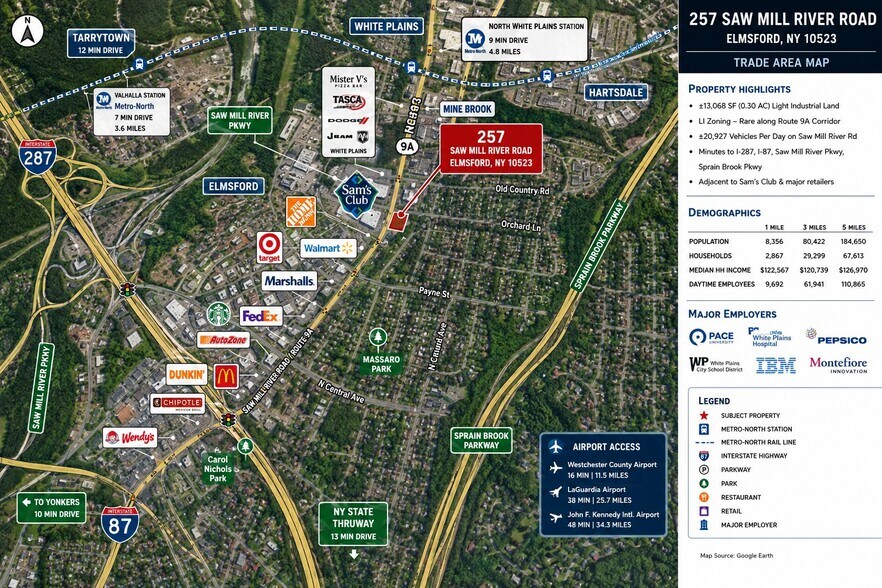 More Photos Of 257 Saw Mill River Rd, Elmsford Land For Lease