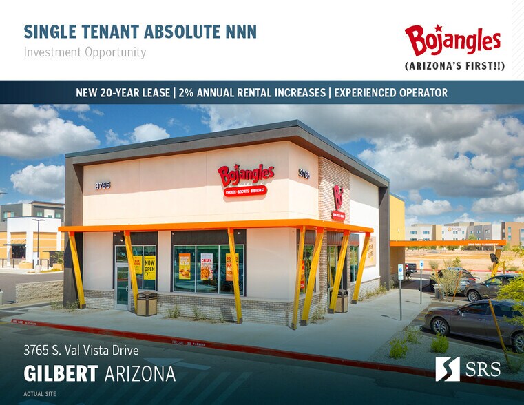Primary Photo Of 3765 S Val Vista Dr, Gilbert Fast Food For Sale