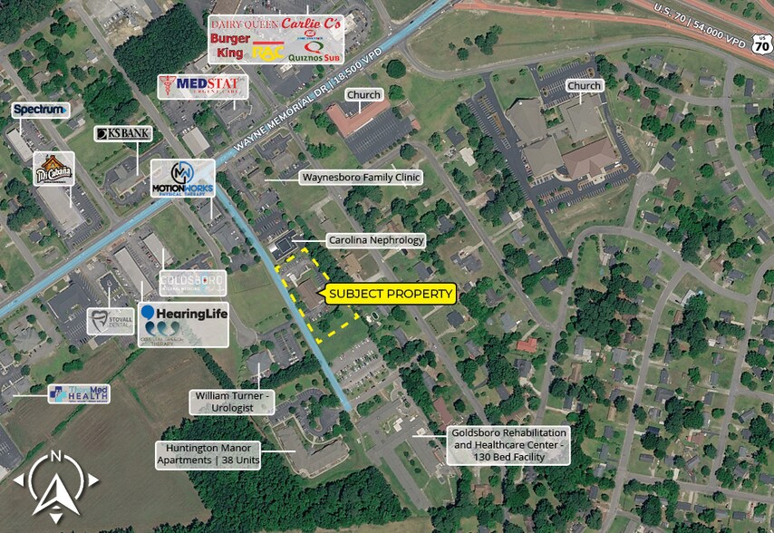 More Photos Of 1704 Wayne Memorial Dr, Goldsboro Medical For Sale