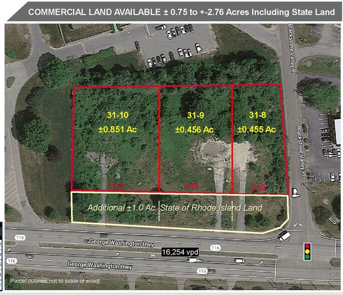 Primary Photo Of 644 - 648 George Washington Highway, Lincoln Land For Sale