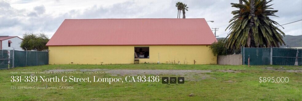 More Photos Of 331 N G St, Lompoc Land For Lease